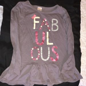 Kids long sleeve tee